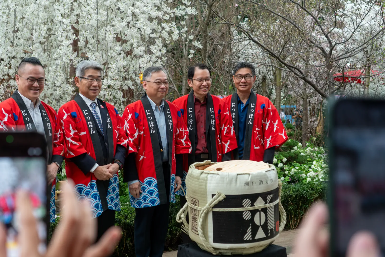 11th Sakura Festival Launch at Gardens by the Bay with Popular Mi - Seto Suzho Sake