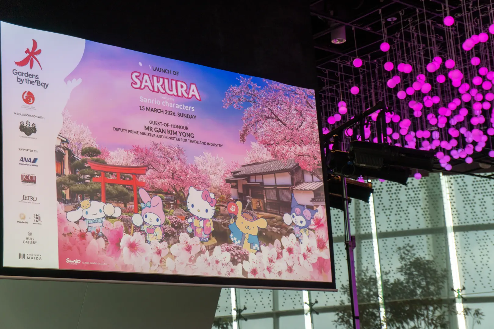 Photo from 11th Sakura Festival Launch at Gardens by the Bay with Popular Mi - Seto Suzho Sake